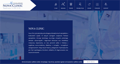 Desktop Screenshot of novaclinic.pl